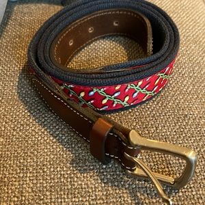 Vineyard Vines Christmas Belt